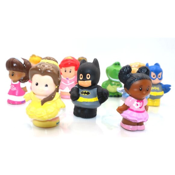 Fisher-Price Little People Princess & Superhero Figures Set Of 10 Pre School - Picture 4 of 8